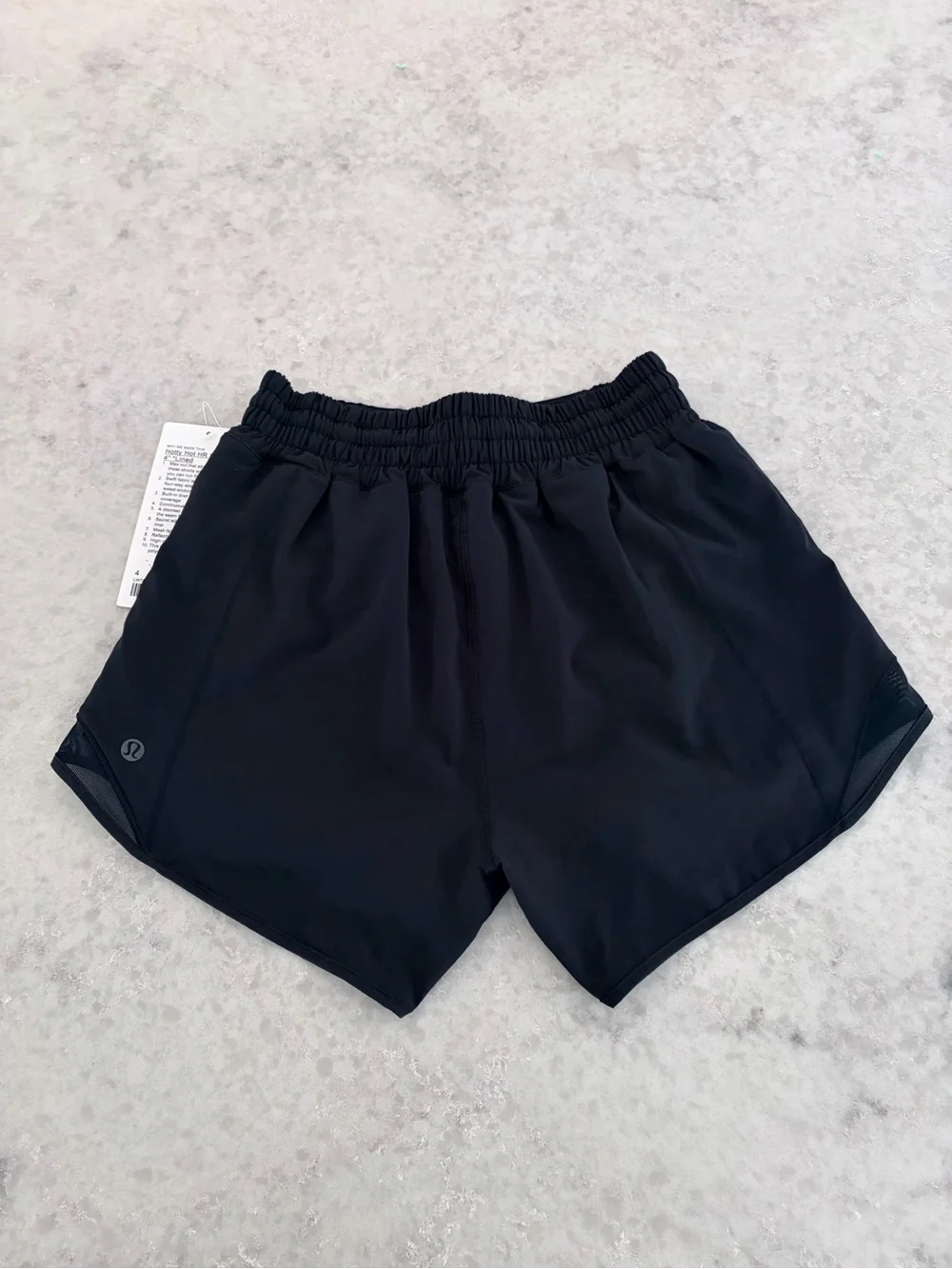 Lululemon Hawaiian Islands Hotty Hot Shorts - Black / Size 4 NWT Rare
